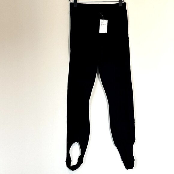 NWT Good American Stirrup Essential Black Legging Pants - Size 2 (Medium) - Picture 6 of 8